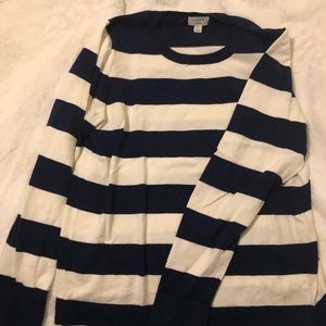 JCrew Stripe Teddie Sweater